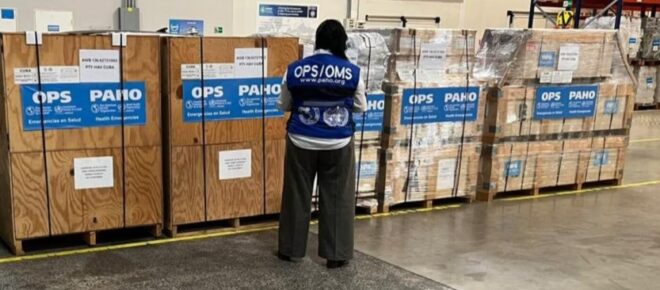 OPS envía suministros médicos de emergencia a países afectados por el huracán Melissa
