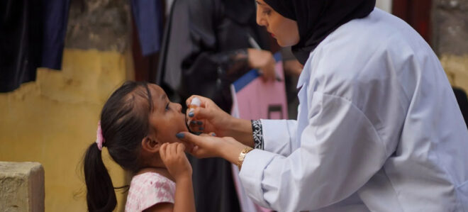 OMS: Más de 100 millones de vacunas infantiles administradas OMpara la puesta al día en materia de inmunización