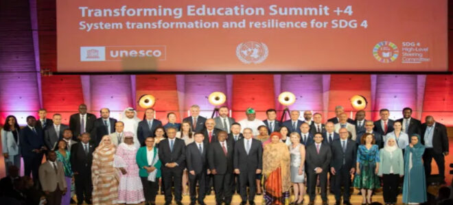 Reunión de líderes en la UNESCO en un contexto en que 113 países gastan más en deuda que en educación